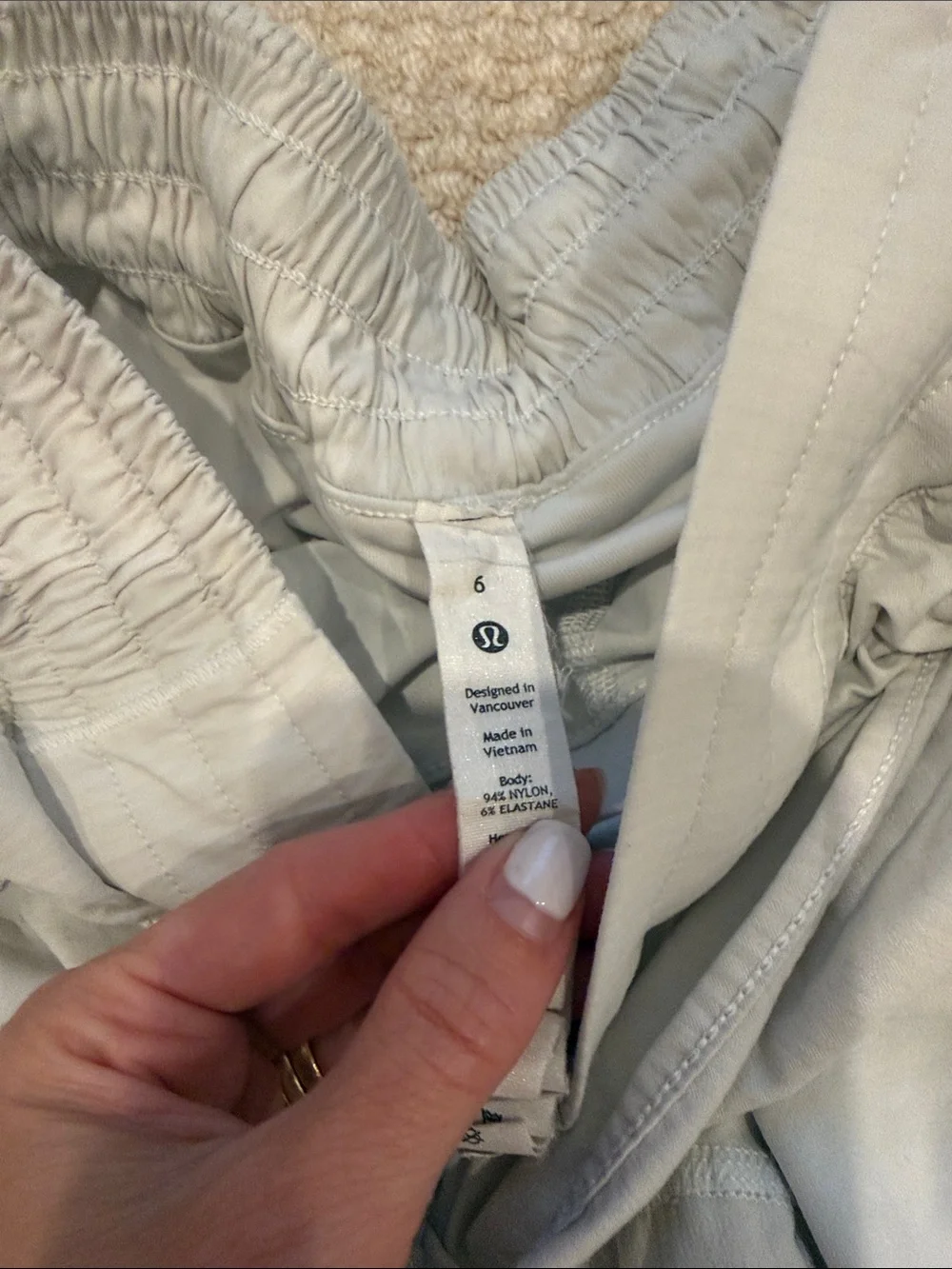 lululemon white tennis  skirt